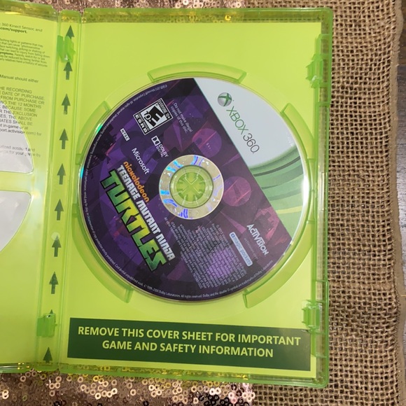 XBOX 360 Nickelodeon Teenage Mutant Ninja Turtles Video Game - Picture 5 of 5